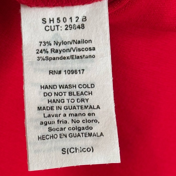 Stella Luce Dress Sexy Red Midi Button Accent Leg Slit Sleeveless Cocktail Party - Picture 9 of 9